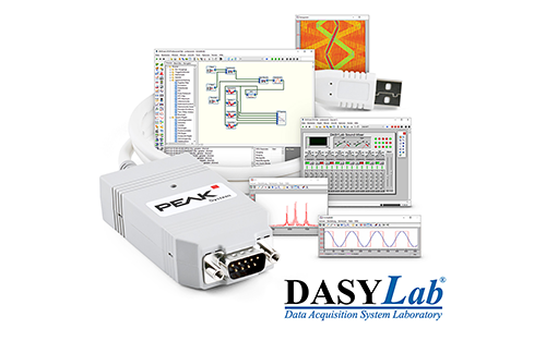 DASYLab测量软件支持峰值系统的CAN接口